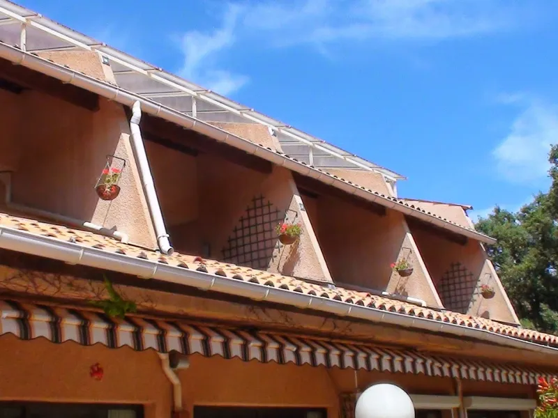 Chambres depuis la terrasse